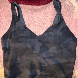 Black Camo Lulu Lemon Align Tank